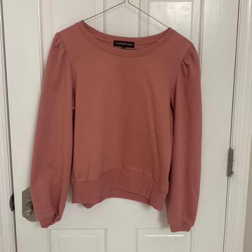 Pink sweater